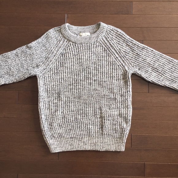 H&M Marled Grey Thick Sweater - Picture 1 of 3